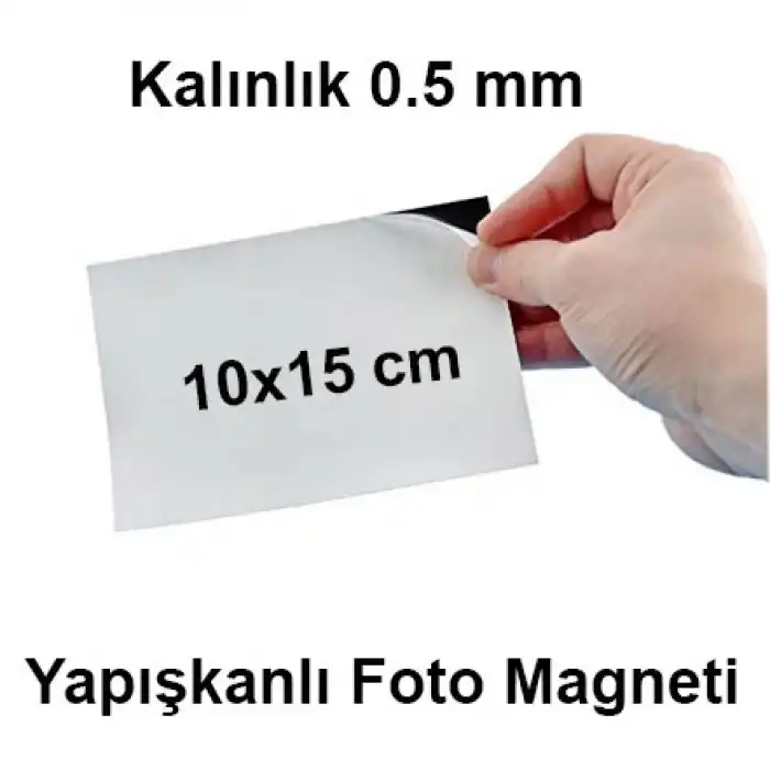Yapışkanlı Fotoğraf Magneti 2