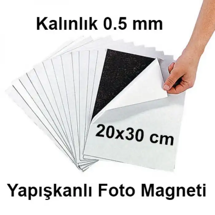 Yapışkanlı Fotoğraf Magneti 3