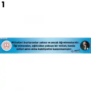 Atatürk Kiriş Yazısı Modelleri