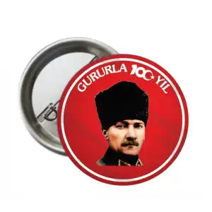 Cumhuriyetimizin Yüzüncü Yılı Rozeti 3