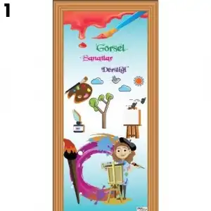 Görsel Sanatlar Kapı Giydirme