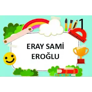 Öğrenci İsimli Dolap Etiketi