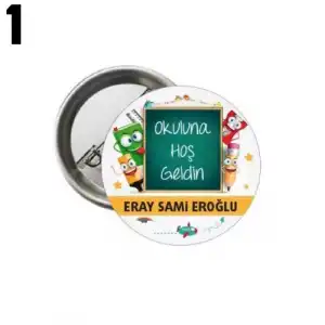 Okuluna Hoş Geldin Rozeti