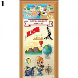 Sosyal Bilgiler Kapı Giydirme