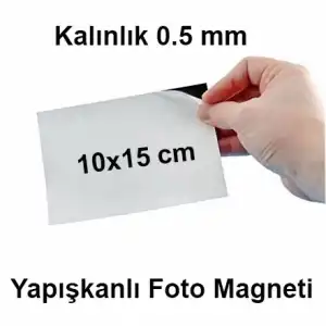 Yapışkanlı Fotoğraf Magneti 2