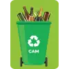 Geri Dönüşüm Kutusu Baskılı set