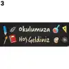 Okulumuza Hoş Geldiniz Kiriş Yazısı Çeşitleri