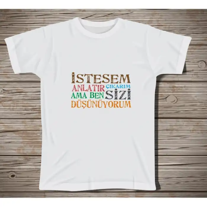 Anlatır Çıkarım Öğretmen Tişörtü