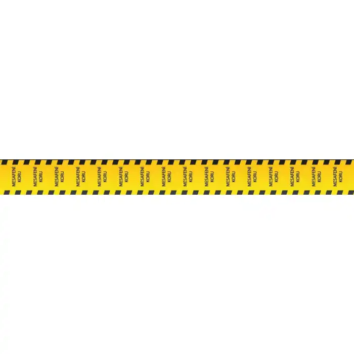 Mesafeni Koru Sosyal Mesafe Etiketi (Şerit)