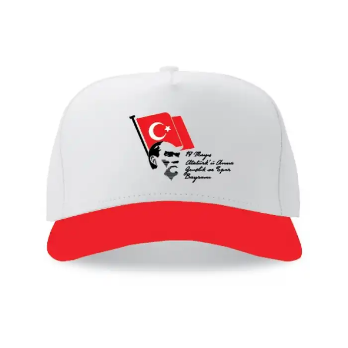 19 Mayıs Baskılı Şapka