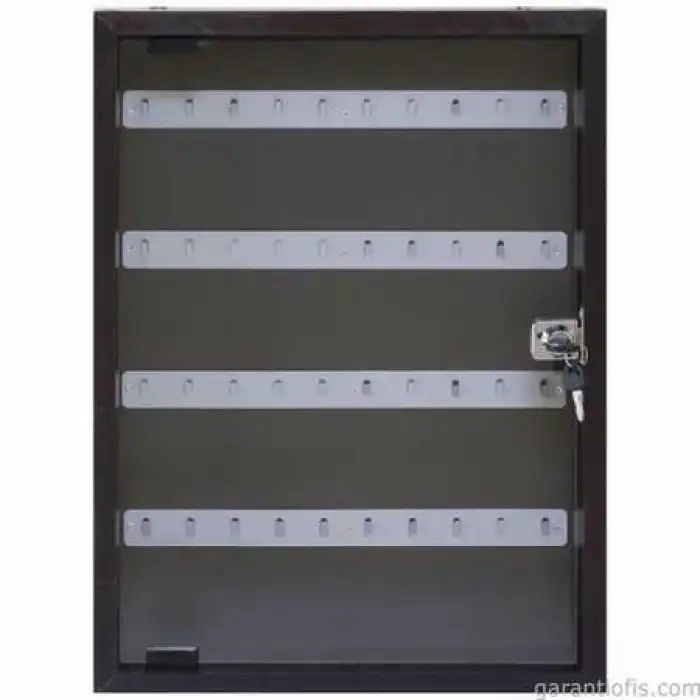 20'li Anahtarlık Dolabı İnce Aliminyum Kapaklı 30x42