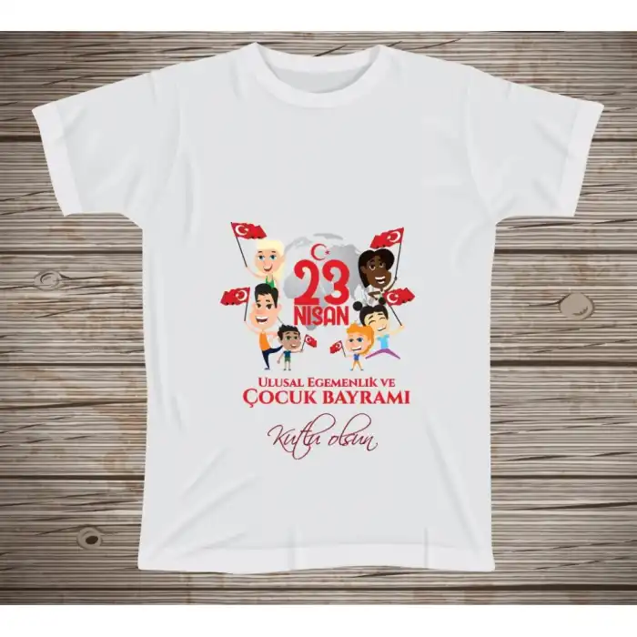 23 Nisan Baskılı Tişört 1