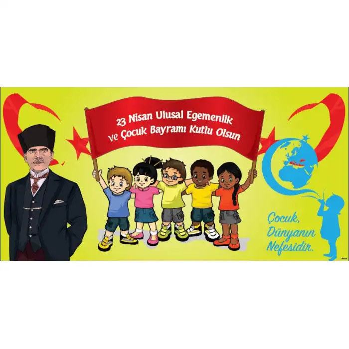 23 Nisan Bayramı Afişi