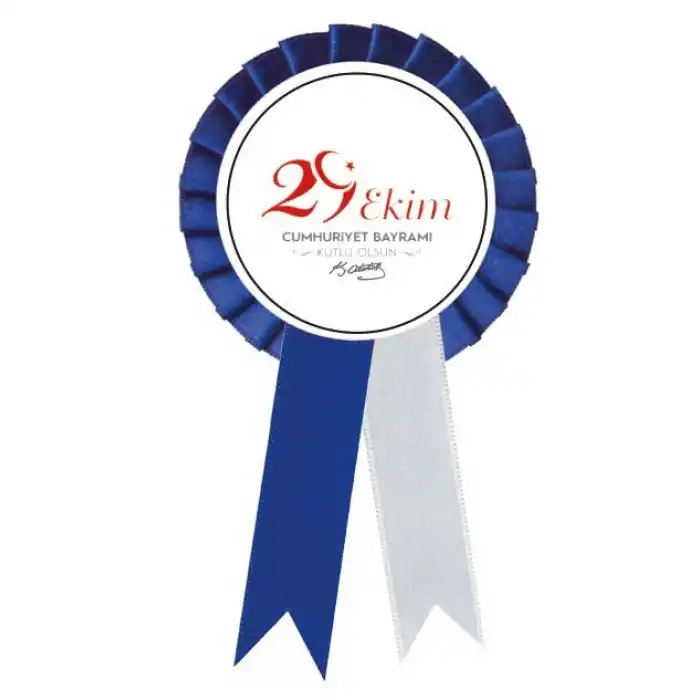 29 Ekim Kokartı 3 (Mavi)