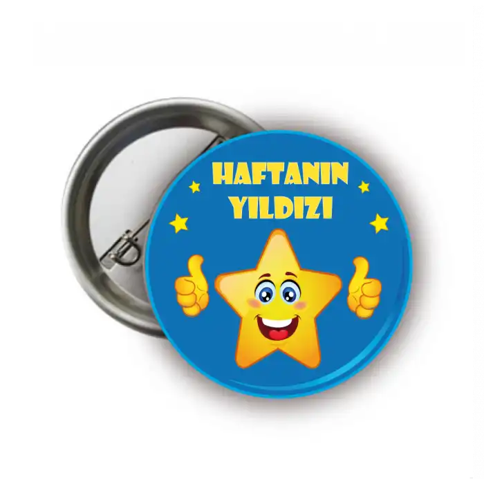 Haftanın Yıldızı Öğrenci Rozeti