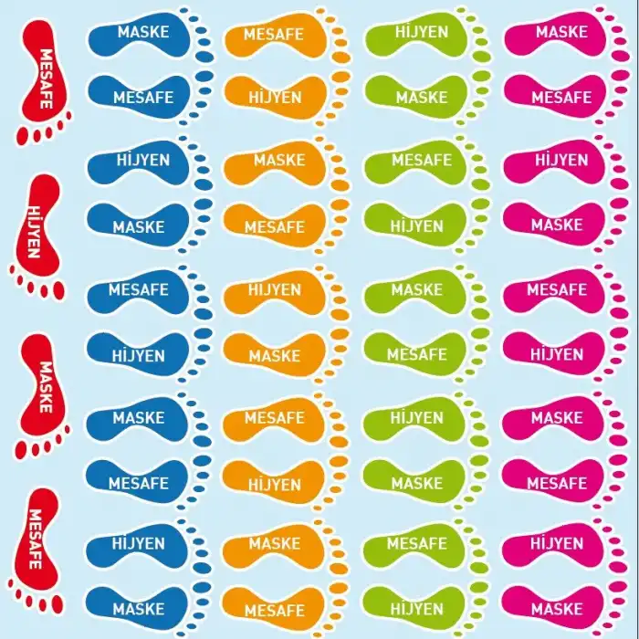 Sosyal Mesafe Ayak İzi