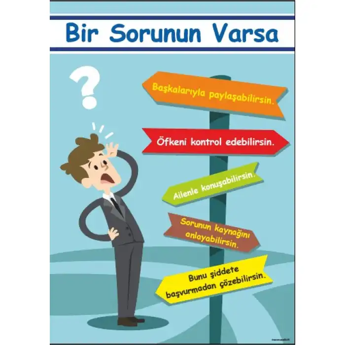 Sorunun Varsa Afişi