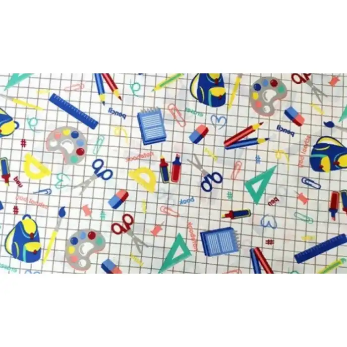 Öğretmen Masa Örtüsü 1 Eflatunlu