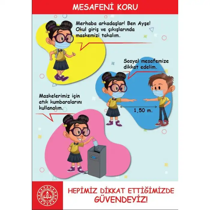 Mesafeni Koru Afişi (Posteri)
