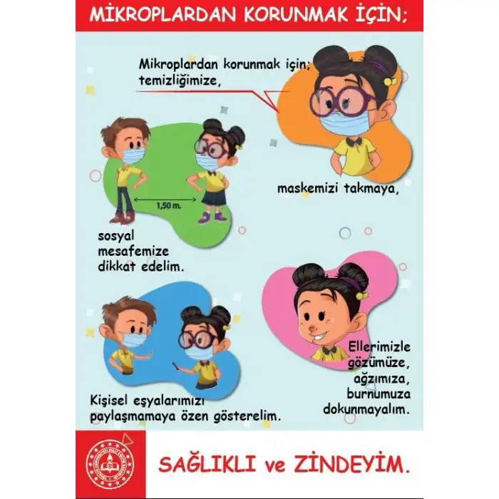 Mikroplardan Korunmak İçin Afişi
