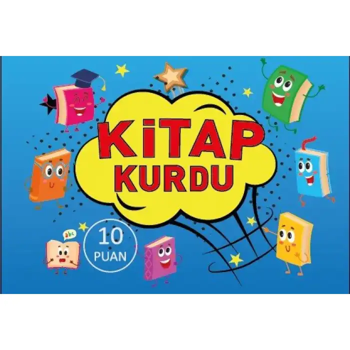 Kitap Kurdu Motivasyon Kartı
