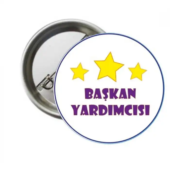 Başkan Yardımcısı Öğrenci Rozeti