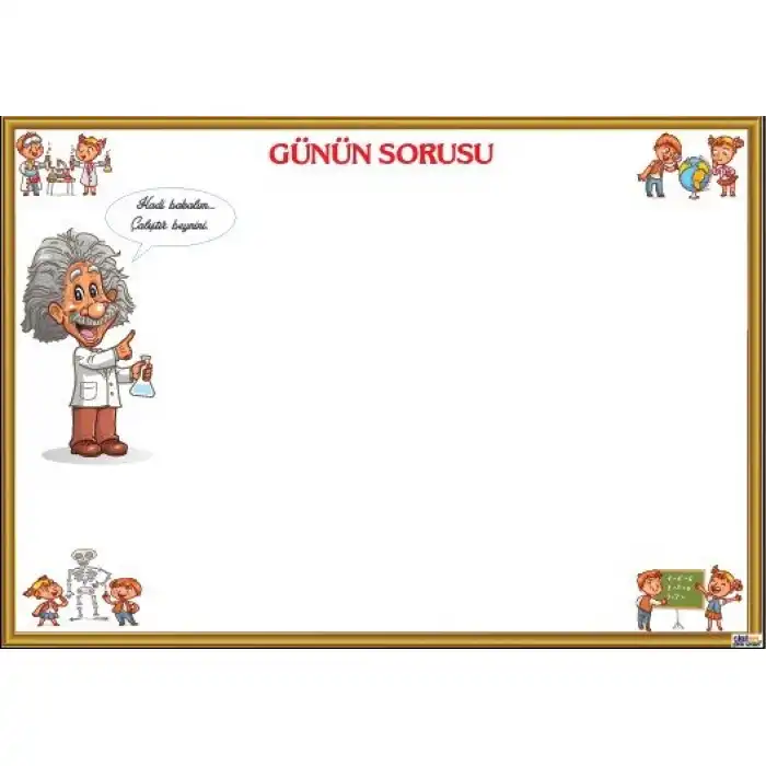 Günün Sorusu Afişi (Posteri)
