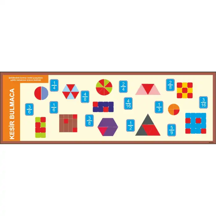 Kesir Bulmaca Afişi