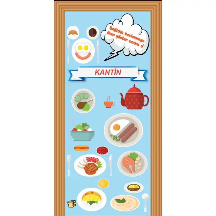 Kantin Kapı Giydirme