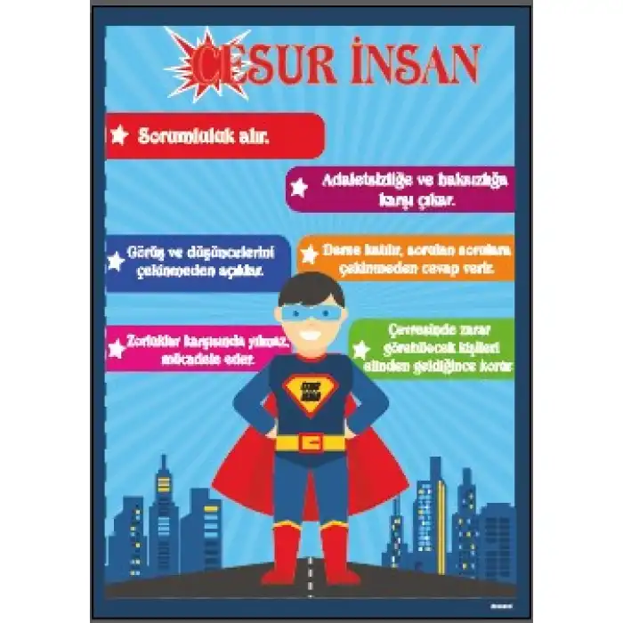 Cesur İnsan Afişi