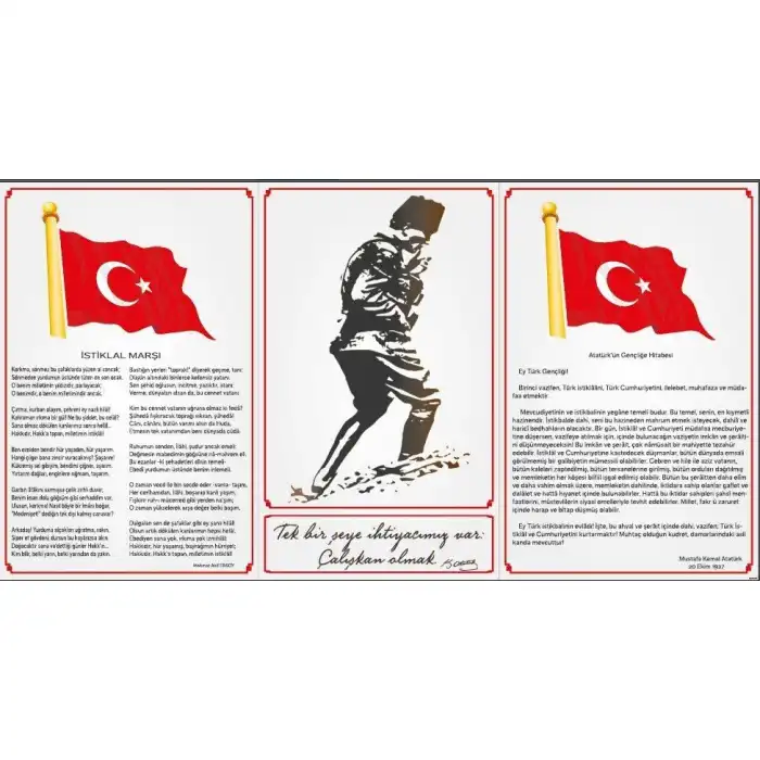 Atatürk Köşesi Afişi 8