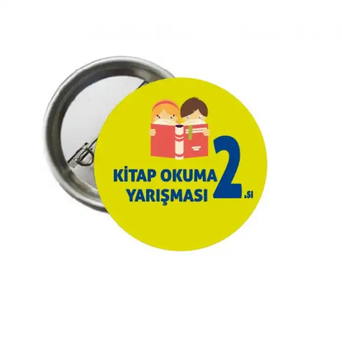 Kitap Okuma Yarışması İkincisi Rozeti