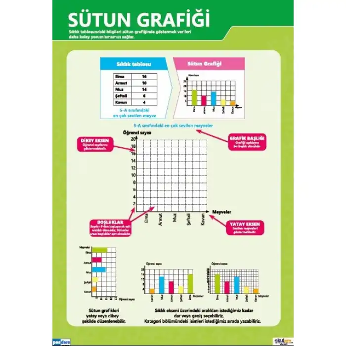 Sütun Grafiği Afişi (Posteri)