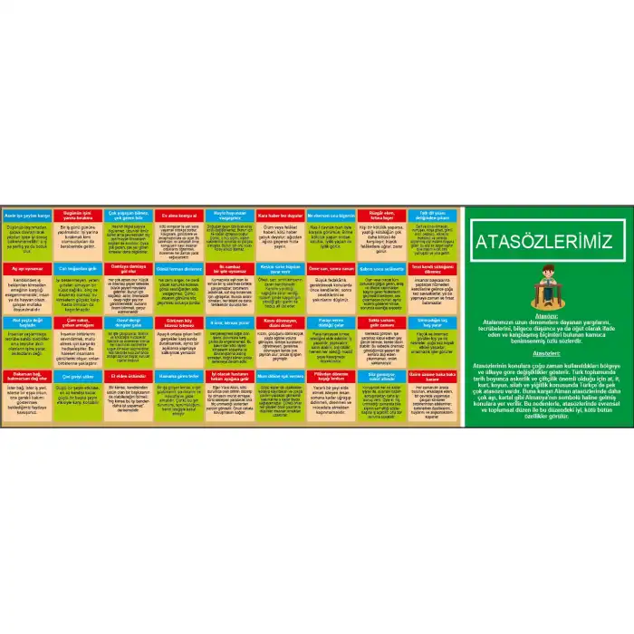 Atasözleri Afişi 2