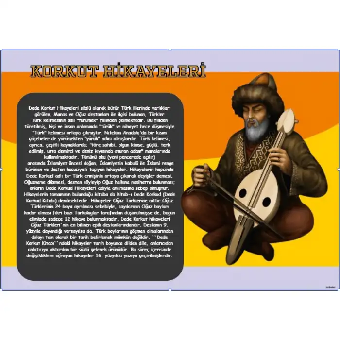 Dede Korkut Hikayeleri Afişi