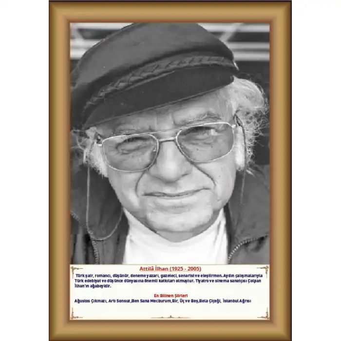 Atilla İlhan Afişi