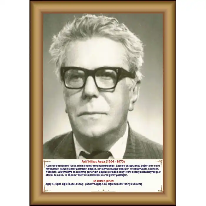 Arif Nihat Asya Afişi