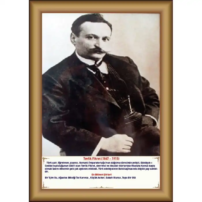 Tevfik Fikret Afişi