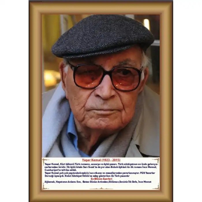 Yaşar Kemal Afişi