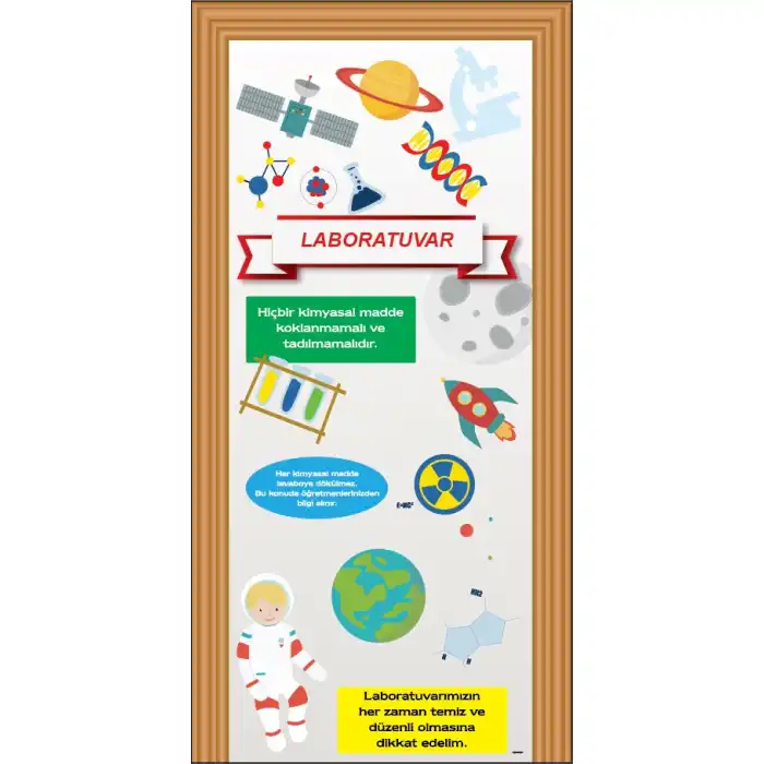 Fen Laboratuvarı Kapı Giydirme