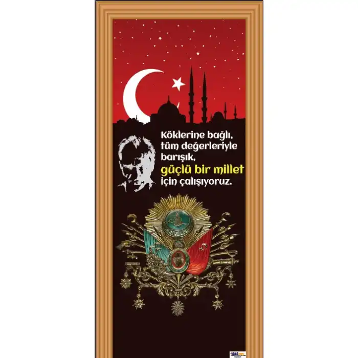 Köklerimize Bağlıyız Kapı Giydirme