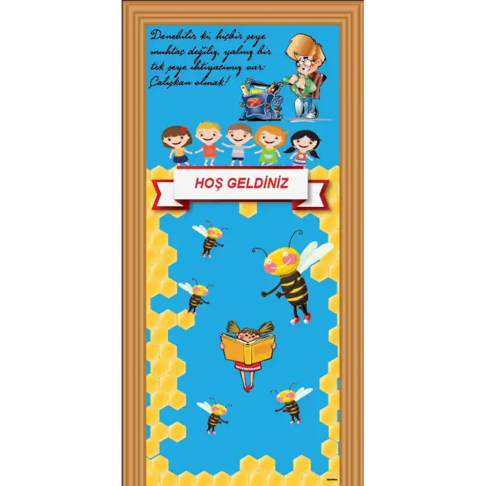 Çalışkan Sınıf Kapı Giydirme