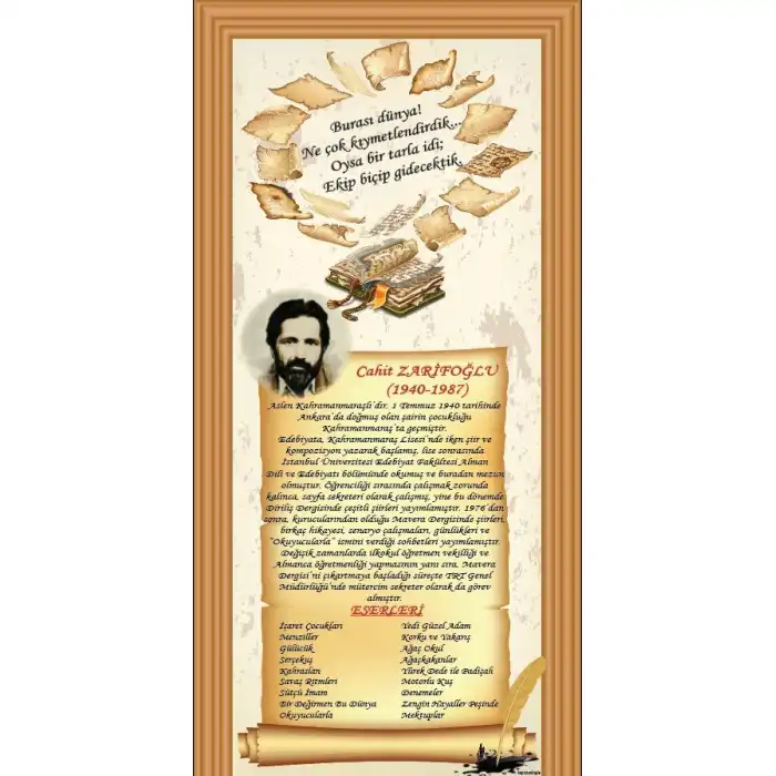 Cahit Zarifoğlu Kapı Giydirme