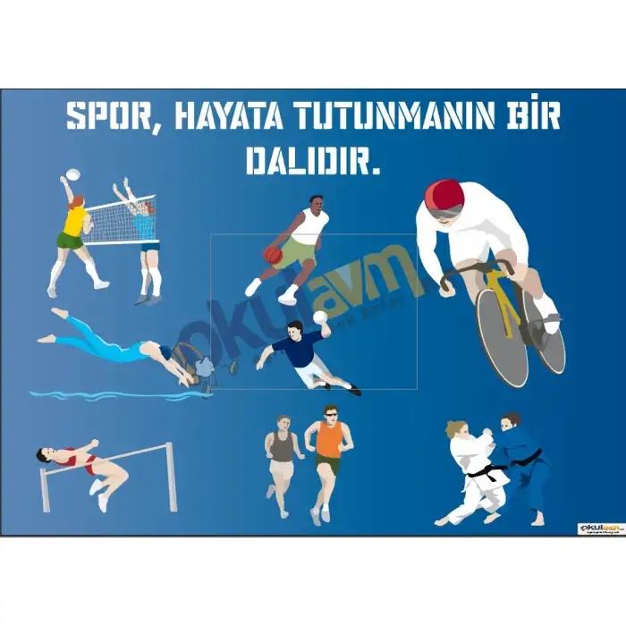 Spor Hayattır Afişi