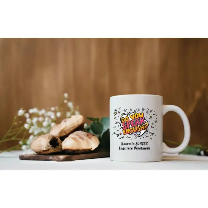 İngilizce Öğretemen Baskılı Kupa 67