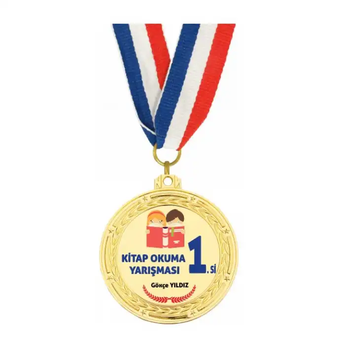 Kitap Okuma Yarışması Birincisi Madalyası (Altın)