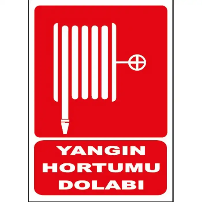 Yangın Hortumu Dolabı Levhası