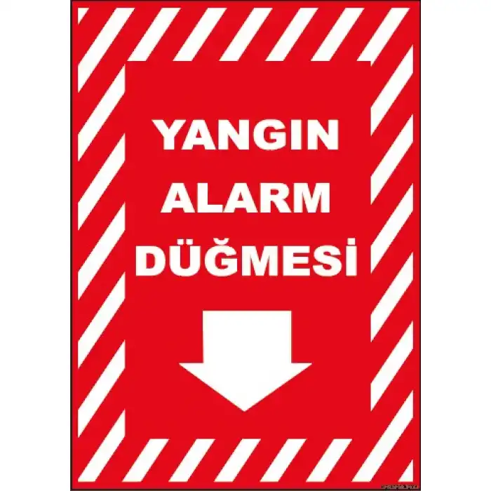 Yangın Alarm Düğmesi Levhası