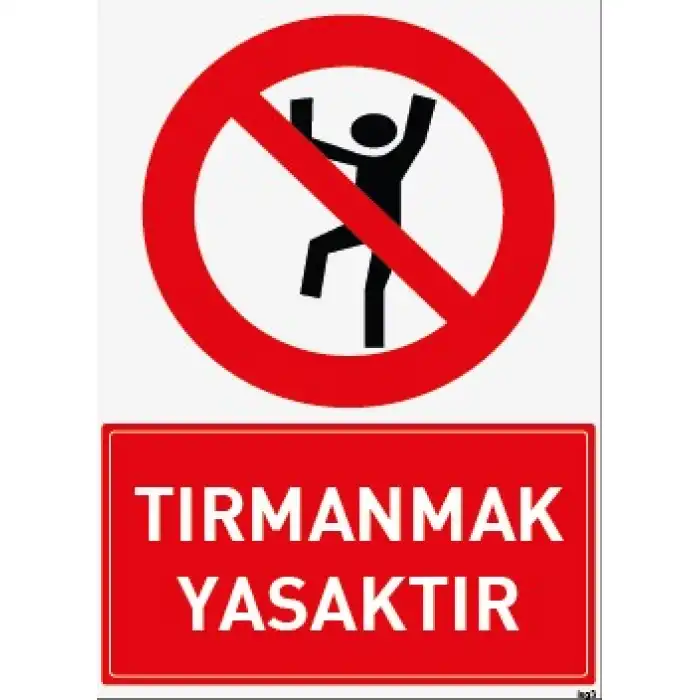 Tırmanmak Yasaktır Afişi