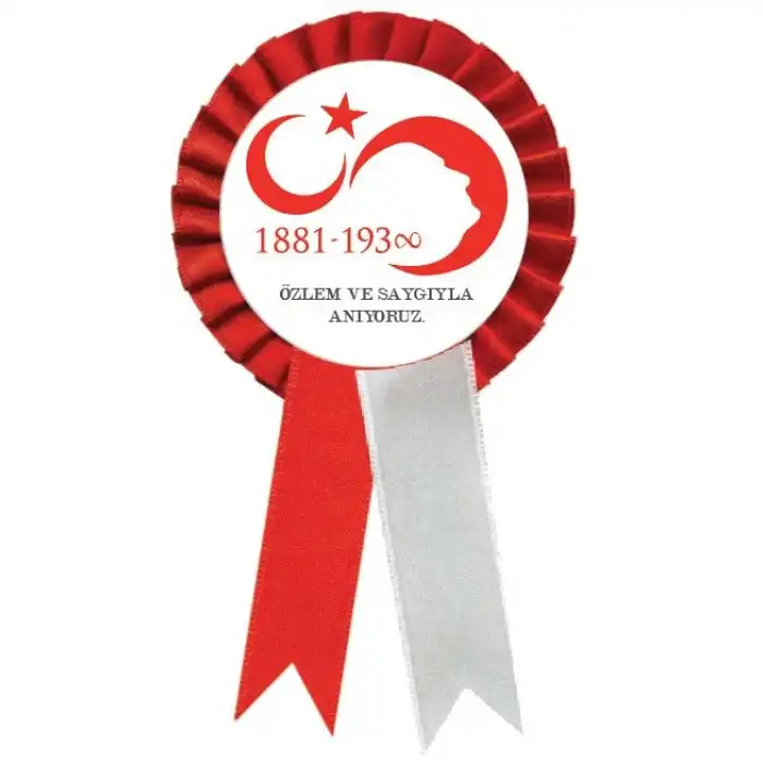 10 Kasım Kokartı 1 (MAVİ)